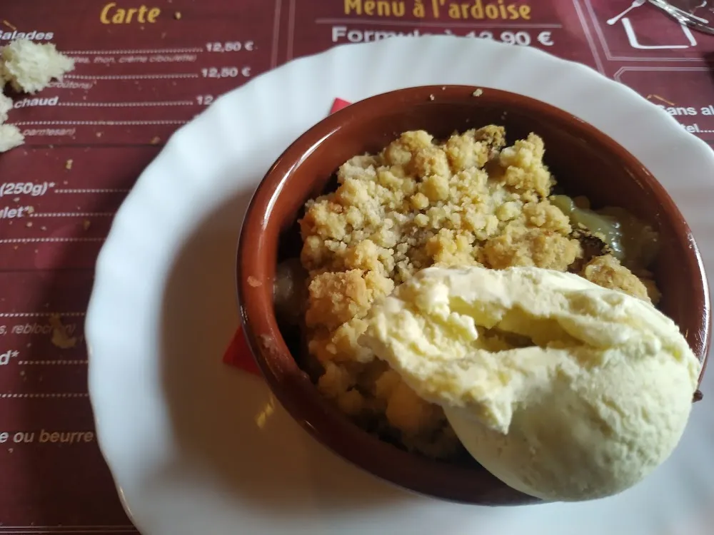 Crumble Aux Pommes